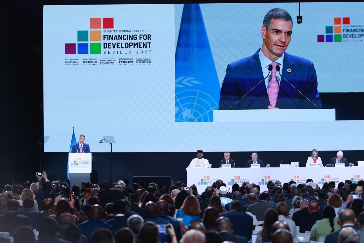 Sánchez inaugura la cumbre de la ONU