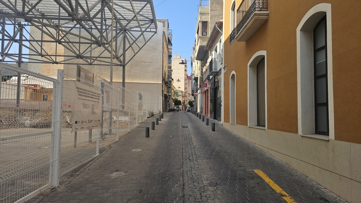 Continúa la peatonalización de la Vila Joiosa: incorpora la calle Canalejas