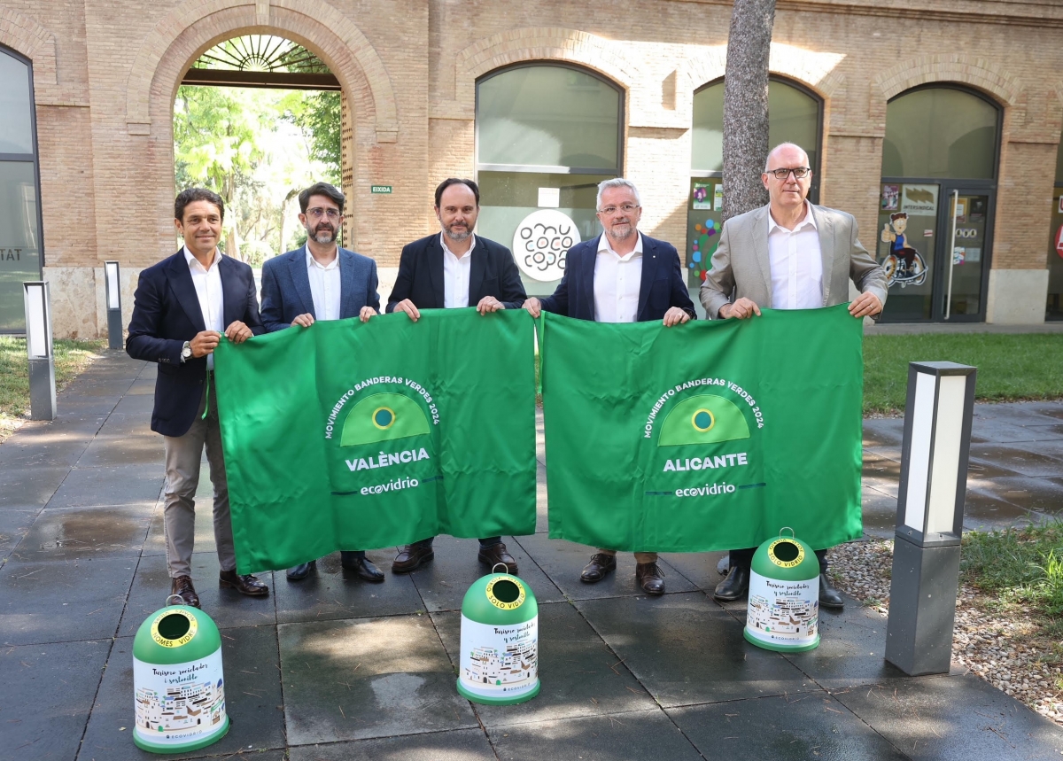 Más de 250 locales de hostelería se suman al programa Banderas Verdes por el reciclaje de vidrio