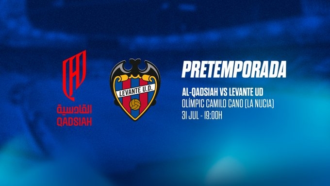 El Levante se enfrentará al Al-Qadsiah saudí en un amistoso en La Nucía