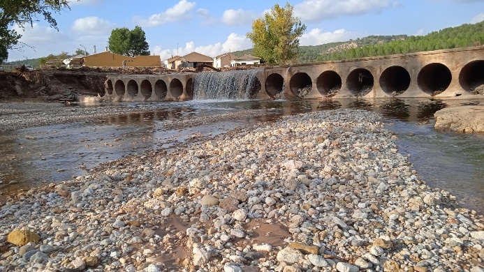 La Diputación de Valencia alarga el plazo para acabar obras en el Magro tras la Dana encargadas a CHM