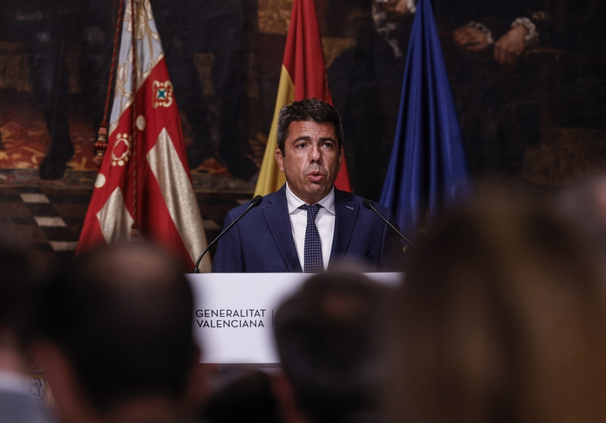 El 'president' de la Generalitat, Carlos Mazón. - Foto: ROBER SOLSONA/EP
