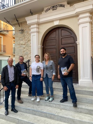 Innovación financia en Agres la transformación de un camino peatonal en ruta saludable e inteligente