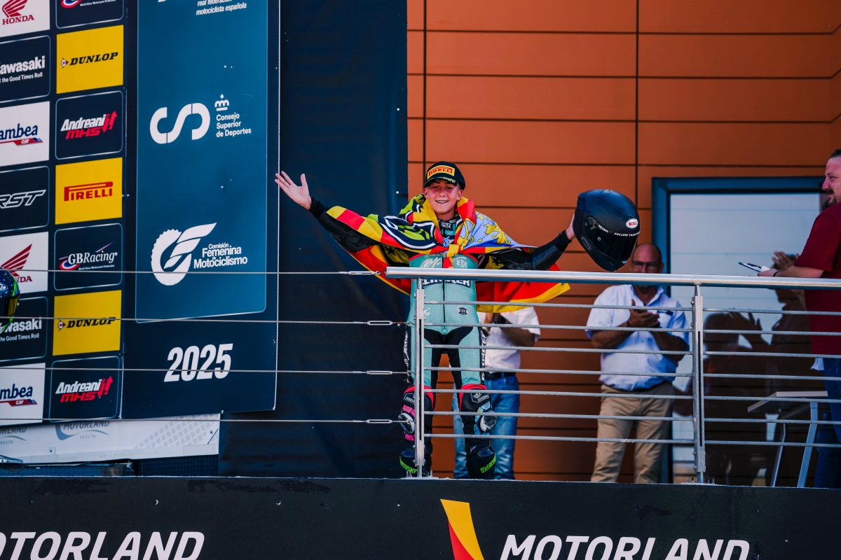 Enzo Zaragoza logra su primera victoria en ESBK Talent 