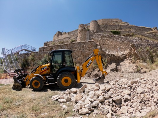 Morella comienza las obras de restauración del castillo con un presupuesto de 284.900 euros 