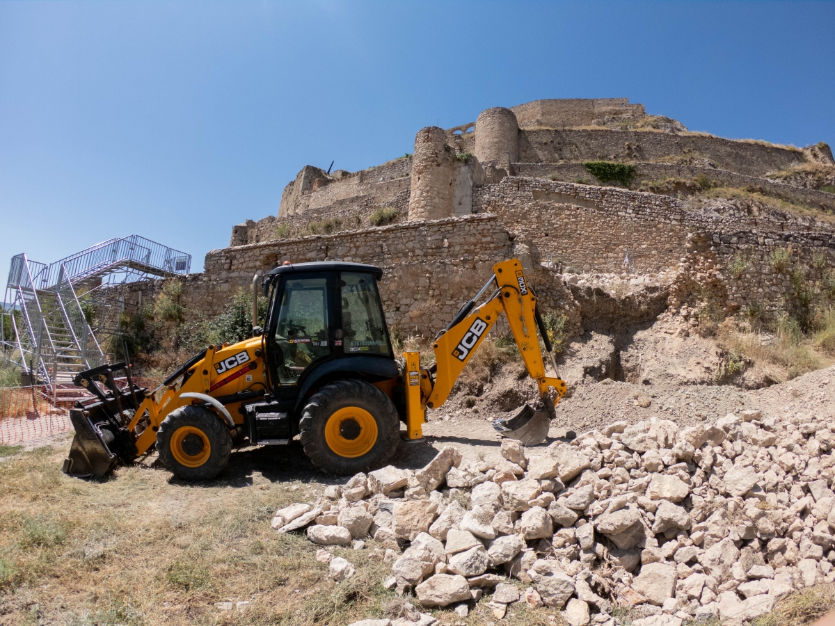 Morella comienza las obras de restauración del castillo con un presupuesto de 284.900 euros 