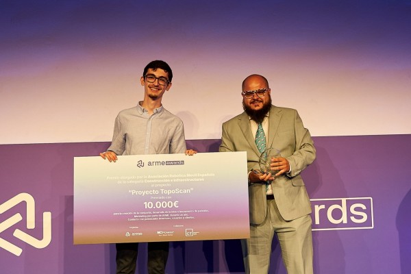 El proyecto castellonense de robótica TopoScan, reconocido en los primeros galardones nacionales