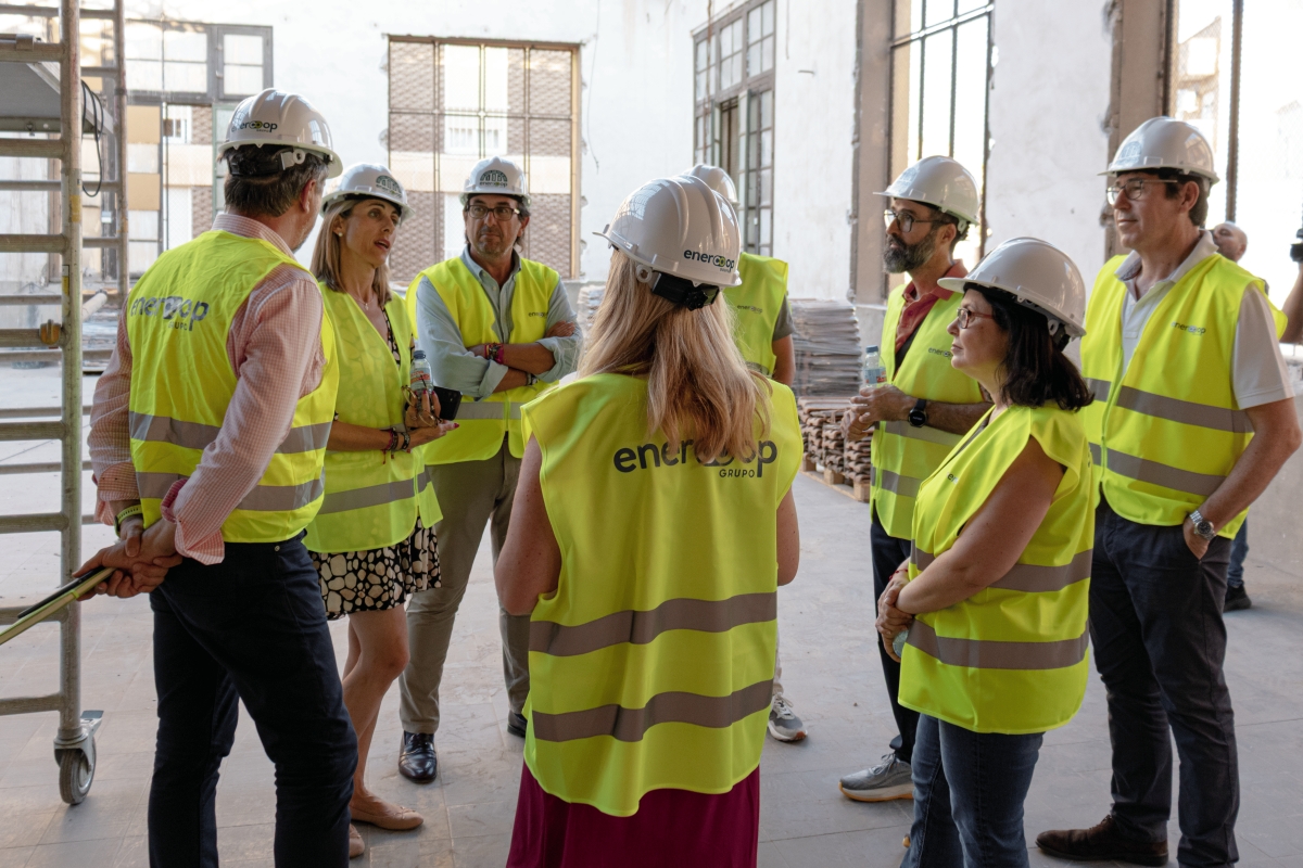 Comienzan las obras del Fōrum Enercoop que impulsa la Cooperativa Eléctrica de Crevillent