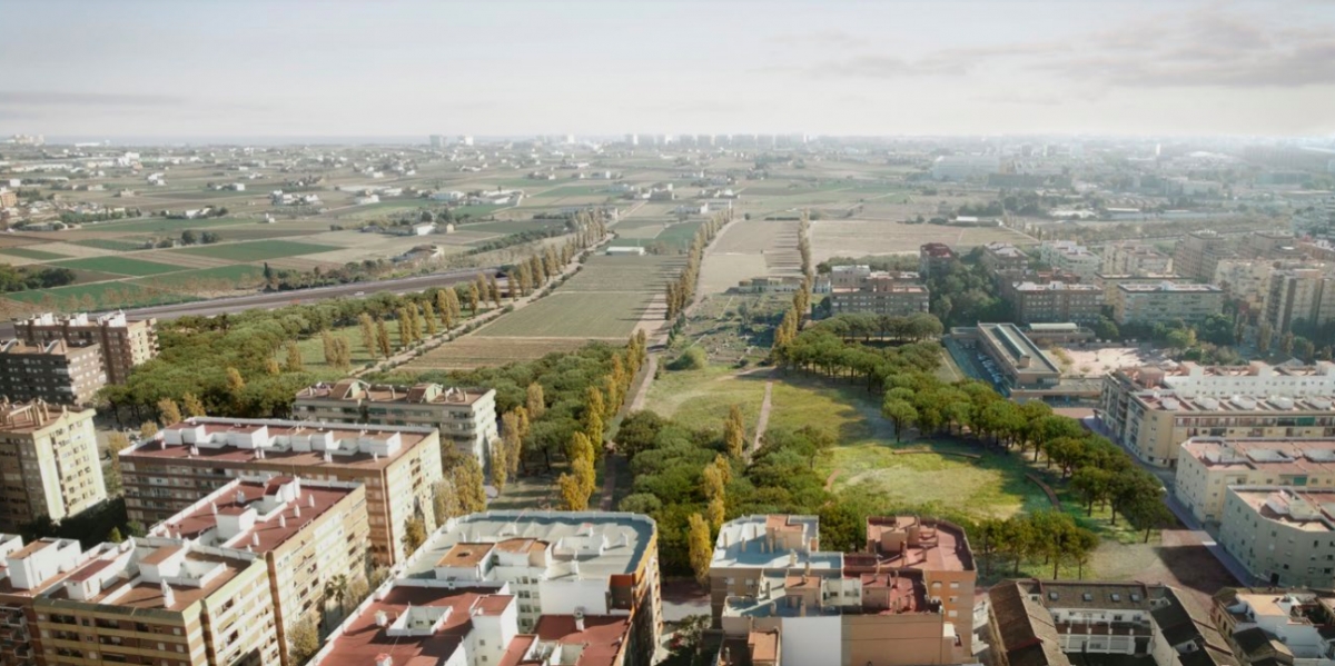 Render de la propuesta vecinal - Foto: ASSOCIACIÓ VEINAL DE BENIMACLET Render de la propuesta vecinal