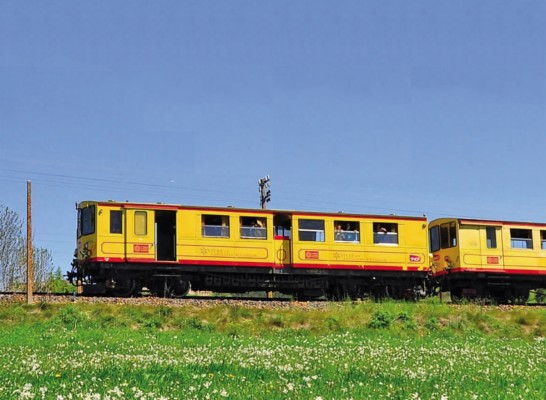Planes originales en tren por el Pirineo francés