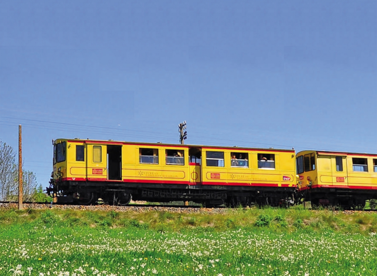 Planes originales en tren por el Pirineo francés