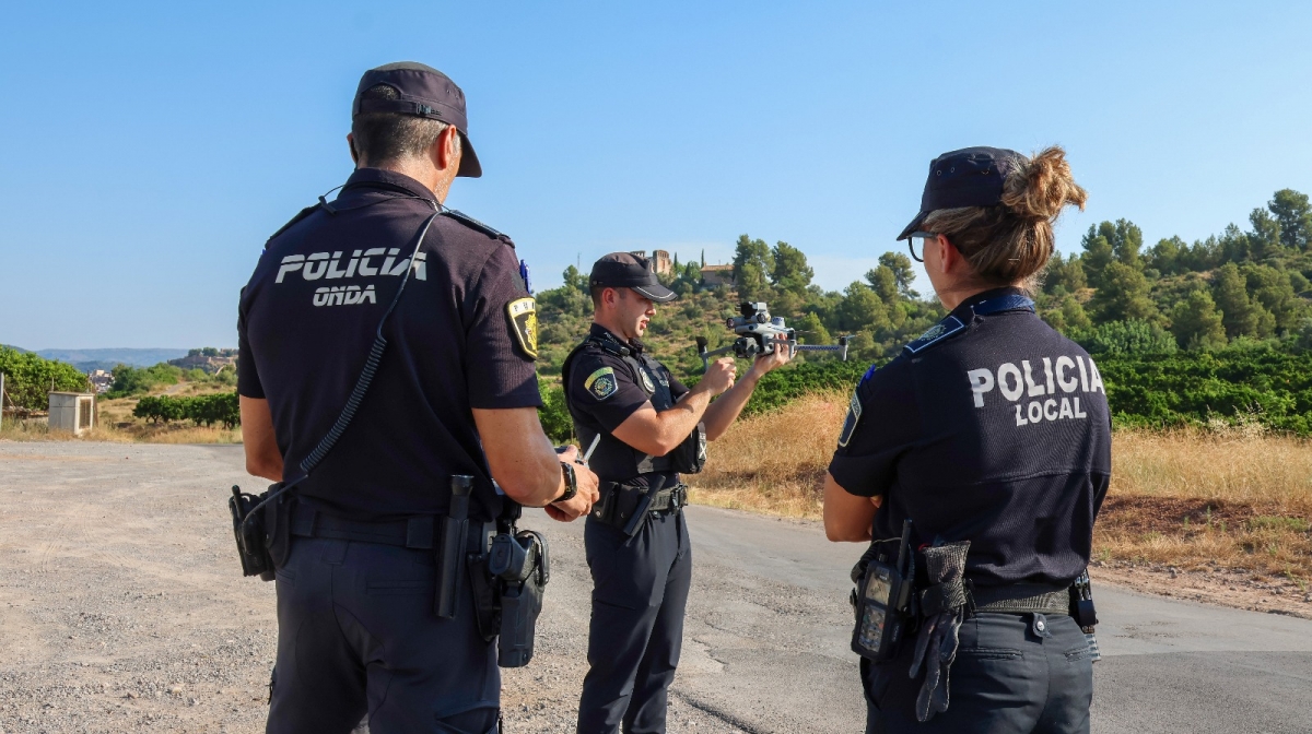 Onda refuerza su dispositivo de prevención de incendios forestales con ocho agentes con drones