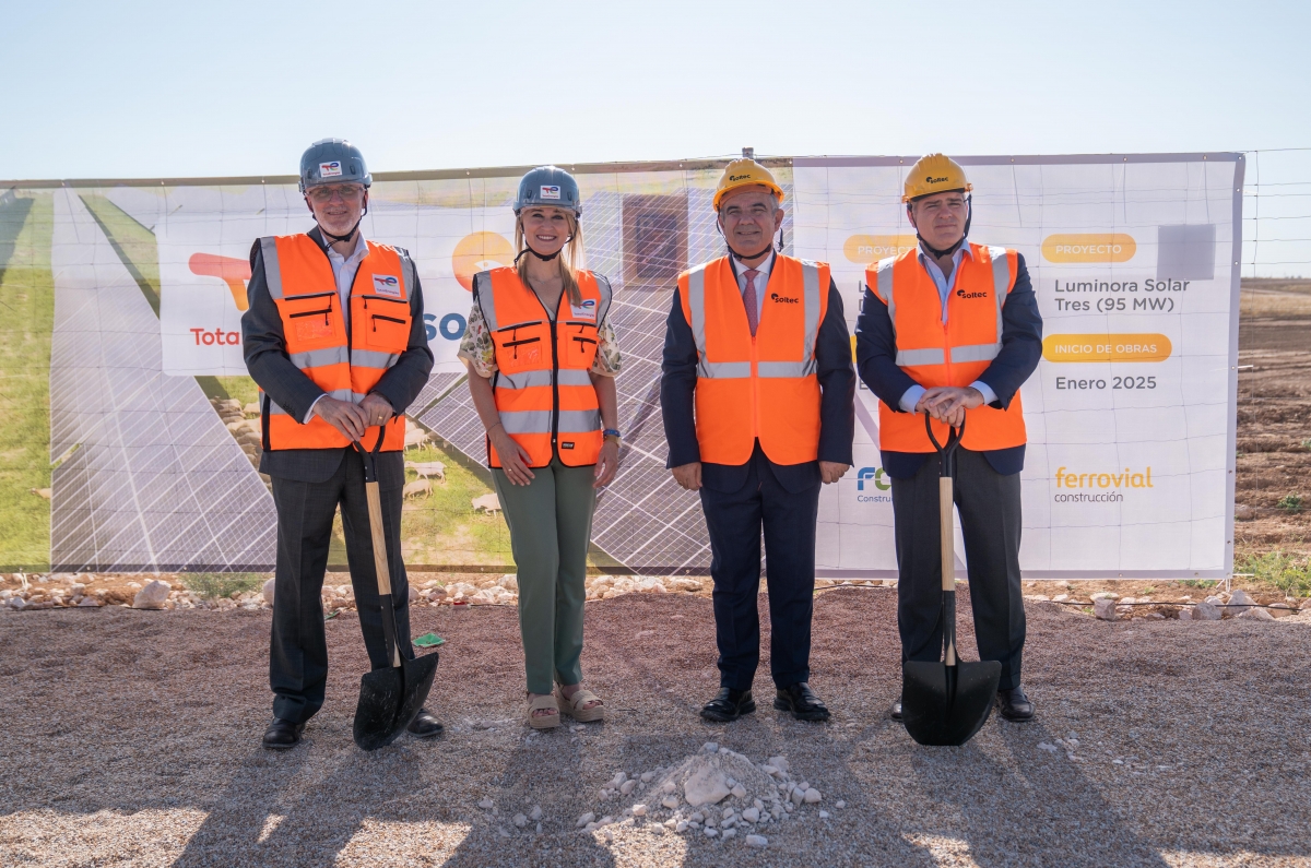 Soltec y TotalEnergies inician sus megaplantas solares en Murcia, San Javier y San Pedro: 460 hectáreas y 212 millones de inversión