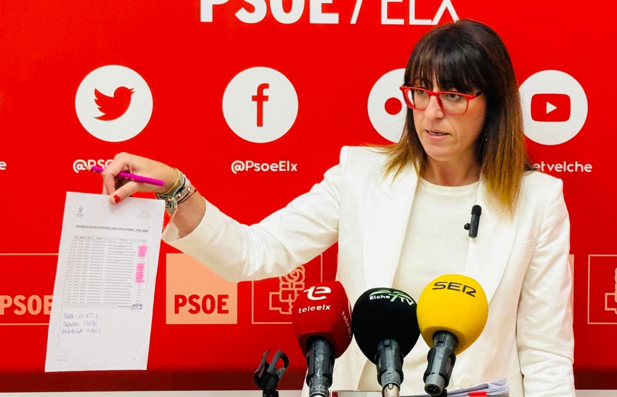 El PSOE de Elche insiste en las facturas: 20.000 euros fuera de contrato en vigor de Protocolo