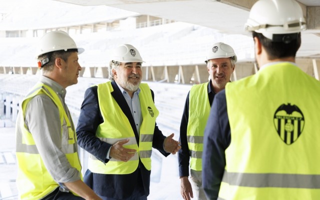 Compromís insiste en exigir las certificaciones del Nou Mestalla: 
