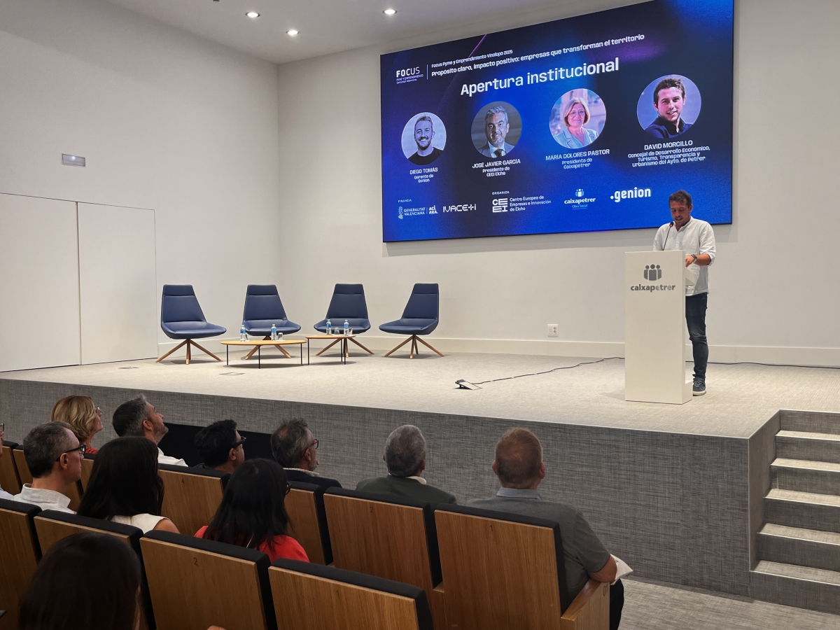 Petrer acoge el encuentro FOCUS Pyme Vinalopó 2025, centrado en empresas del territorio