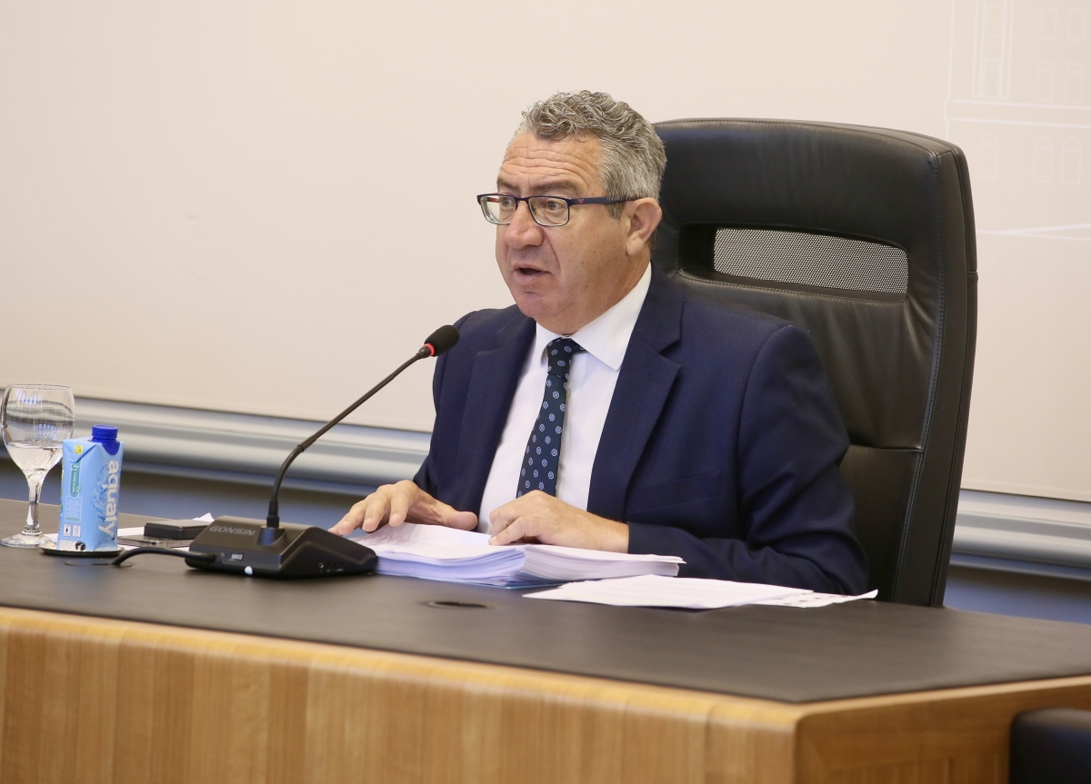 El presidente de la Diputación de Alicante, Toni Pérez. - El presidente de la Diputación de Alicante, Toni Pérez.