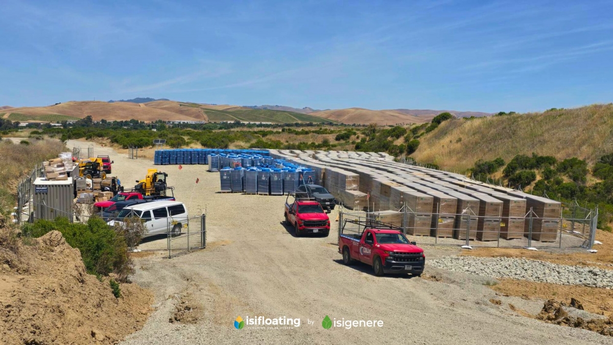 Isigenere pone rumbo a Estados Unidos con un nuevo proyecto de energía solar flotante