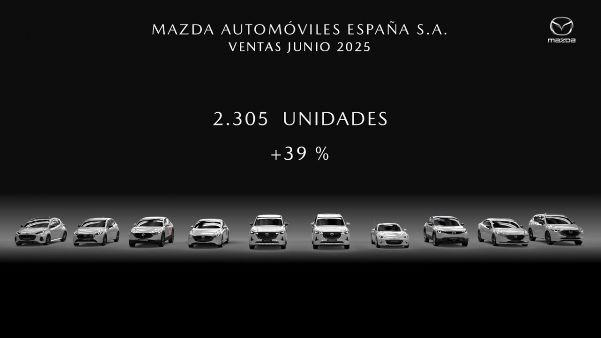 Mazda registra el mejor junio en ventas de su historia