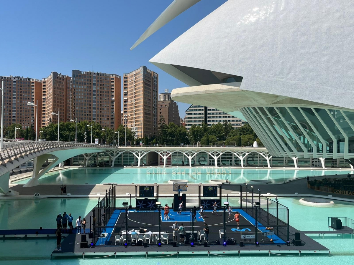 València cerró una exitosa cita con la Jaula Movistar 3x3
