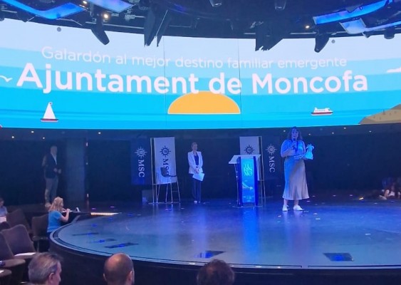 Moncofa, reconocido como el mejor destino familiar emergente en la I Gala de Premios de Turismo 2025  