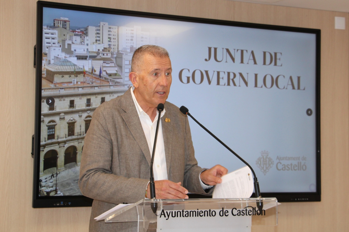 Vicent Sales, portavoz municipal.