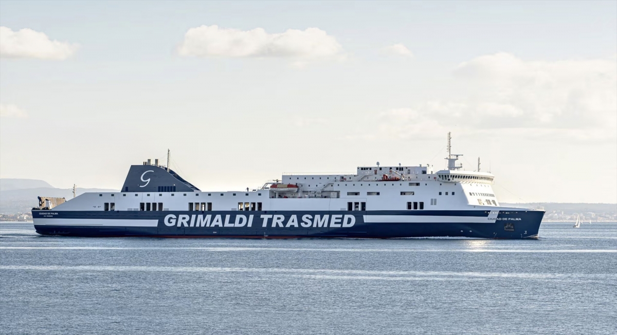 Grimaldi amplía capital en su filial Trasmed por valor de 50 millones de euros para reducir deuda