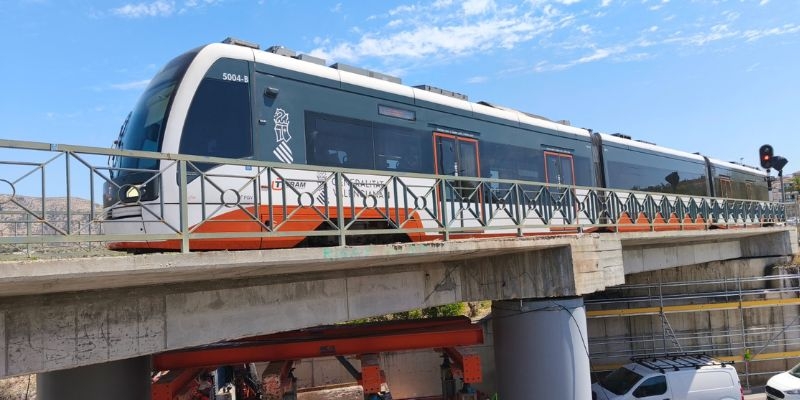 Interrumpen el servicio del TRAM Benissa-Teulada hasta el día 31 por obras en un viaducto