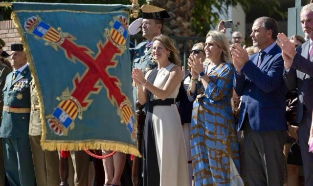 La Plaza Mayor, escenario de la Fiesta Nacional de España y la patrona de la Guardia Civil
