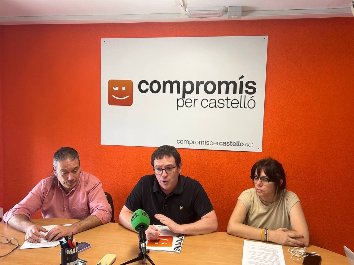 Compromís Castelló hace balance desde la oposición: demanda una ciudad más igualitaria y sostenible