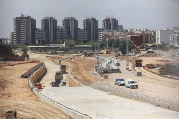 València aprueba un pago de 4,5 millones para las obras del canal de acceso ferroviario