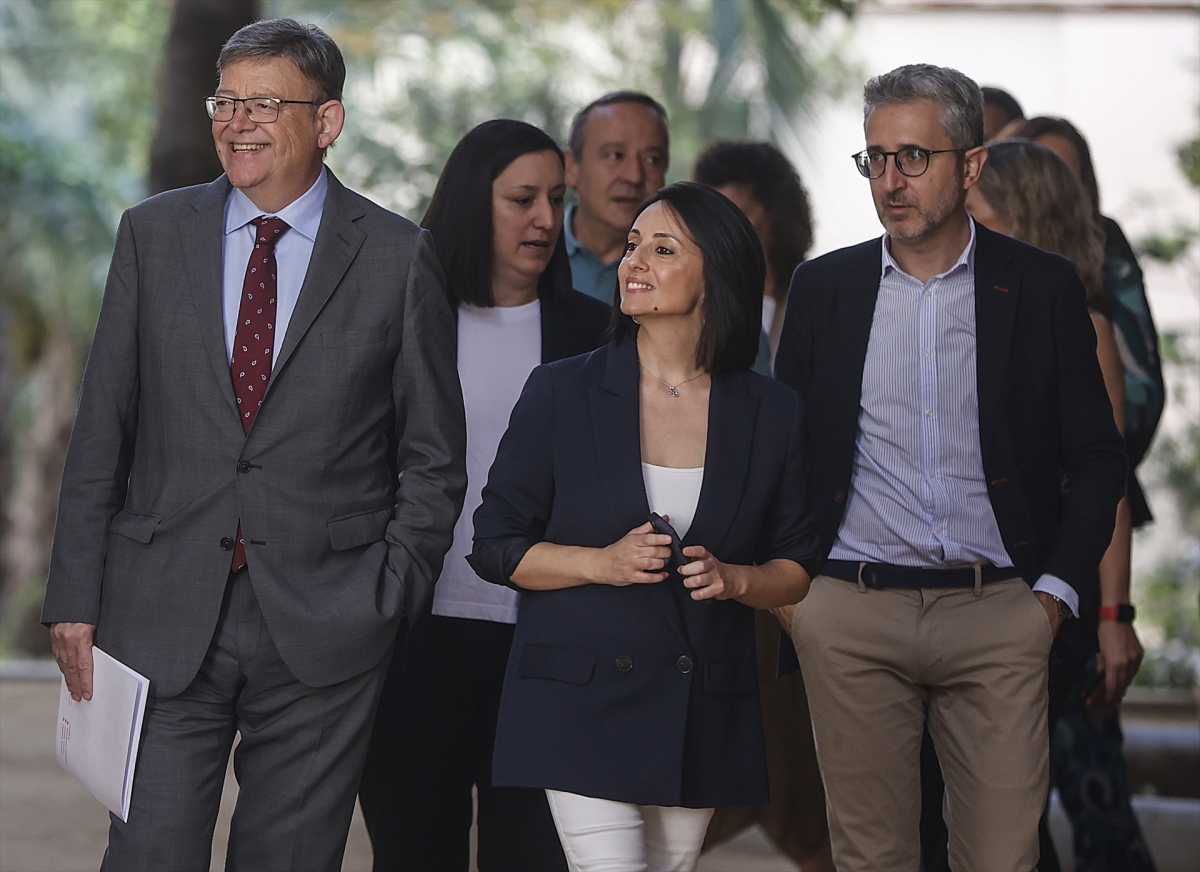 Puig, Torró y Arcadi España. - Foto: EP/Rober Solsona Puig, Torró y Arcadi España.