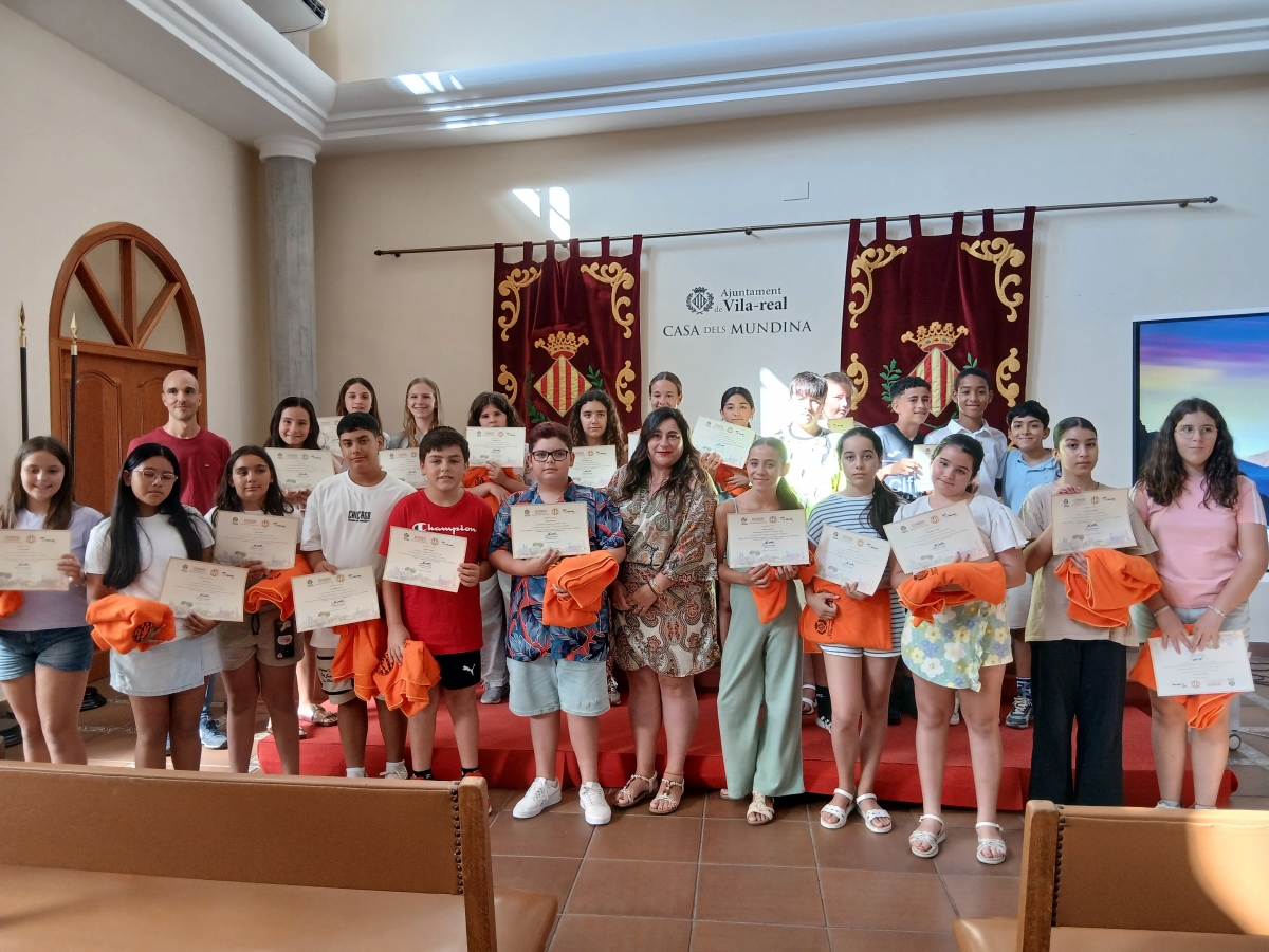 El Consejo de Niños de Vila-real despide el curso tras la participación de 63 alumnos de primaria y de primero de ESO