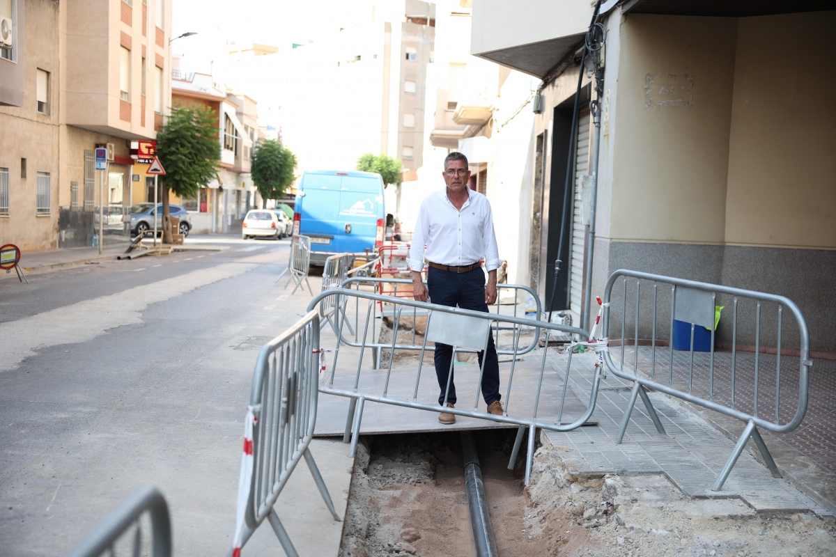 Burriana inicia junto a Facsa la renovación integral de la Ronda Panderola por 150.000 euros