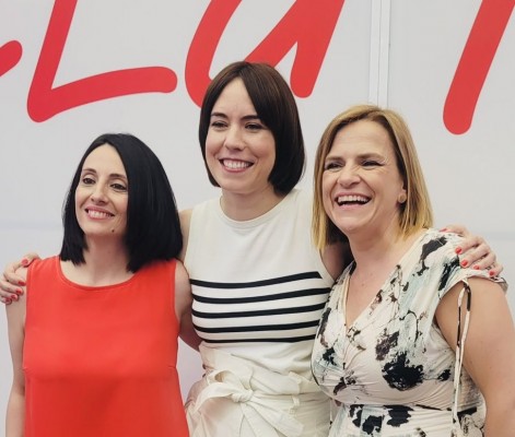 Rebeca Torró, estrella invitada del PSPV en el primer comité nacional de Diana Morant