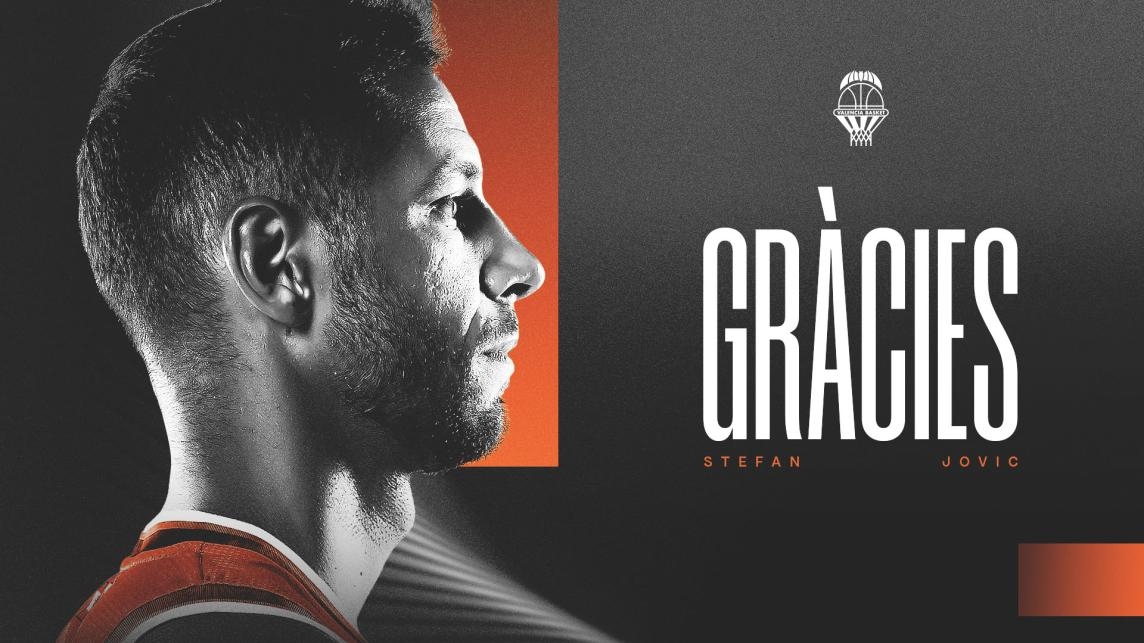 Stefan Jovic termina su etapa en Valencia Basket