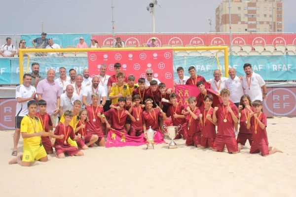 Oro alevín y plata cadete para Murcia en los Nacionales en Cádiz