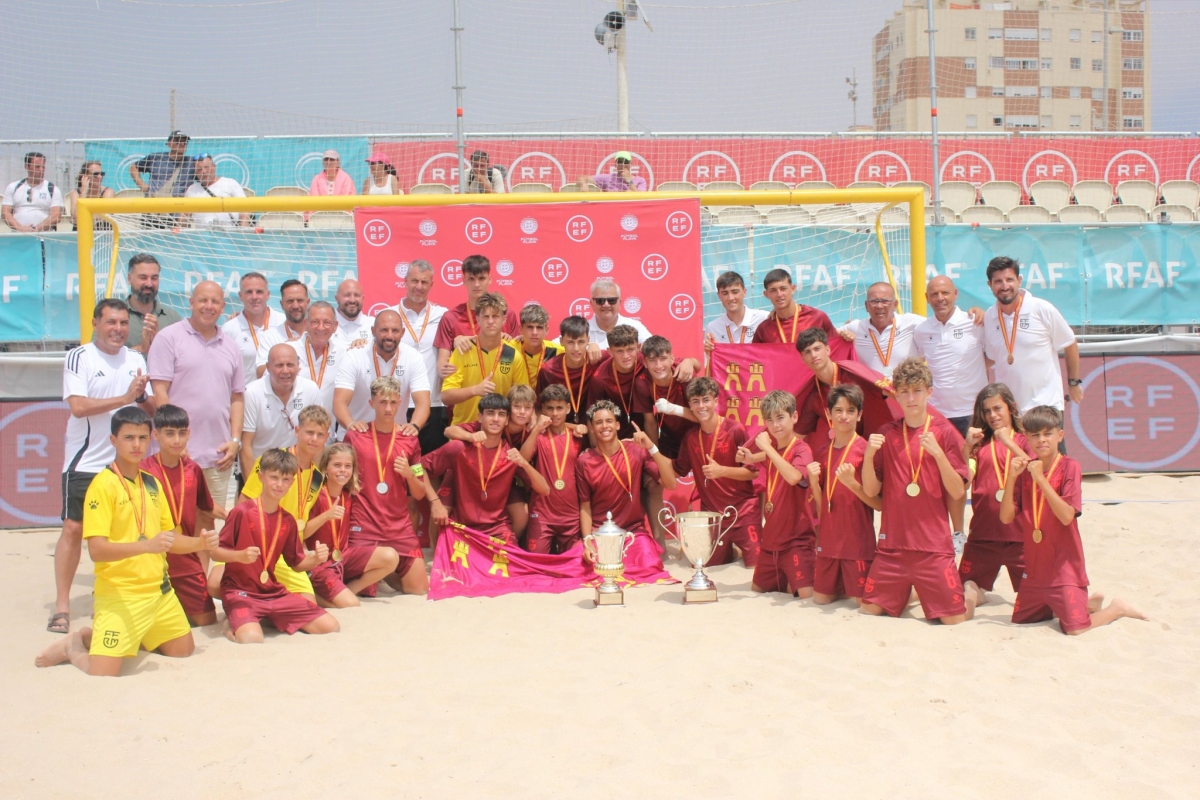 Oro alevín y plata cadete para Murcia en los Nacionales en Cádiz