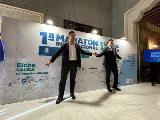 Alicante y Elche lanzan su primera maratón como plataforma de proyección internacional