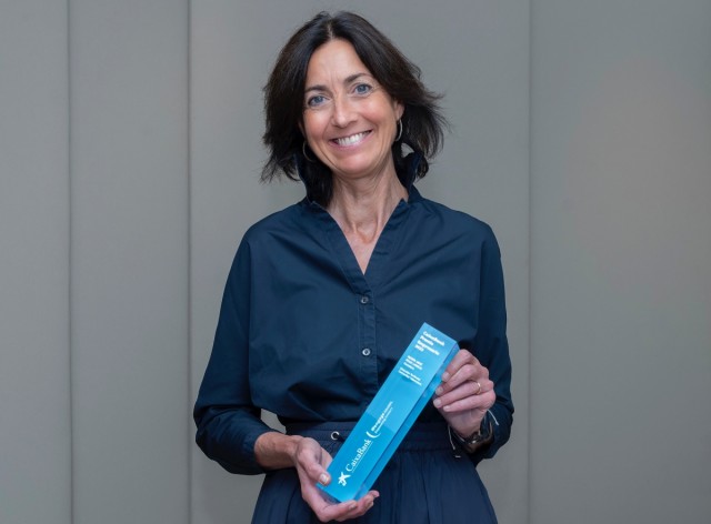 María José Félix, directora general de Helados Estiu, gana el 'CaixaBank Premio Empresaria'