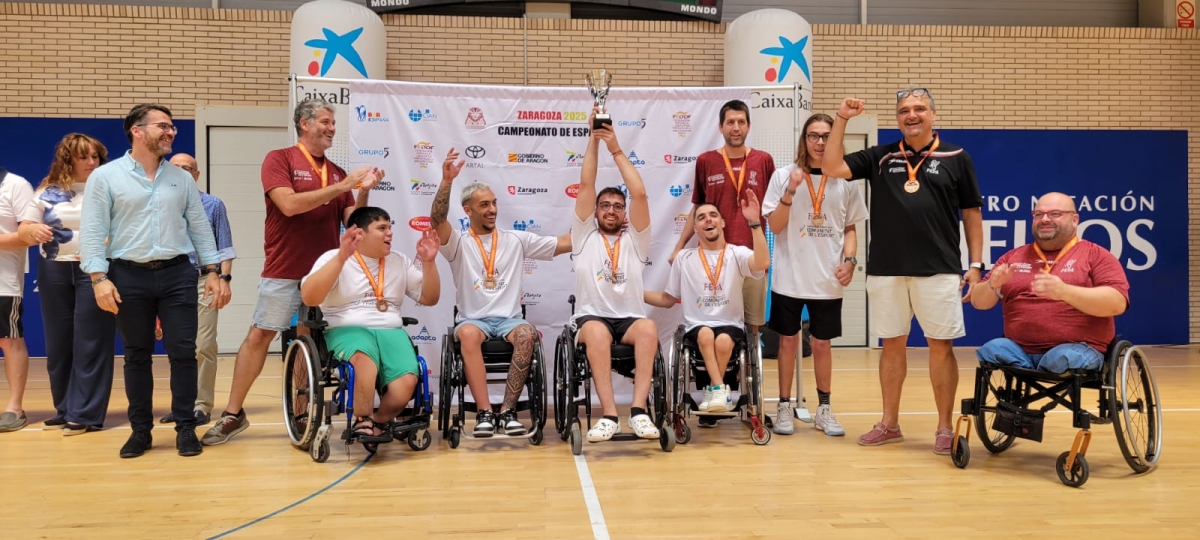 Dos castellonenses logran el bronce en el Campeonato de España Sub-22 de Baloncesto en Silla de Ruedas 