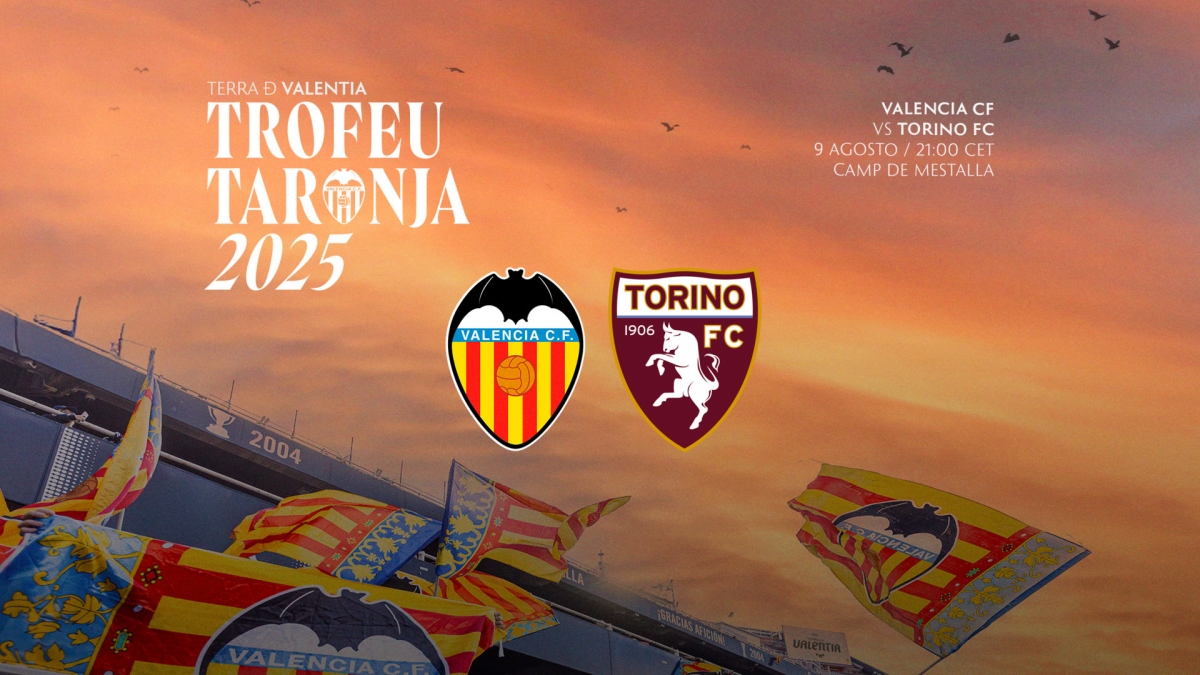 El Torino, rival del Valencia CF en el Trofeo Naranja 