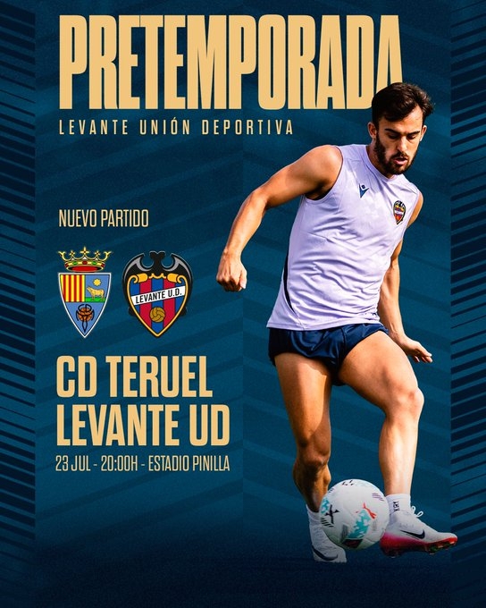 El Levante UD se enfrentará al CD Teruel en pretemporada