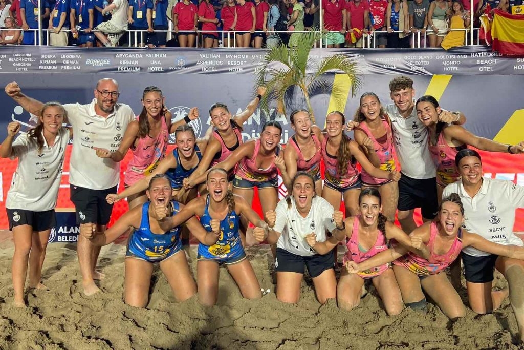 La cartagenera María Bellido es campeona de Europa con España en Turquía