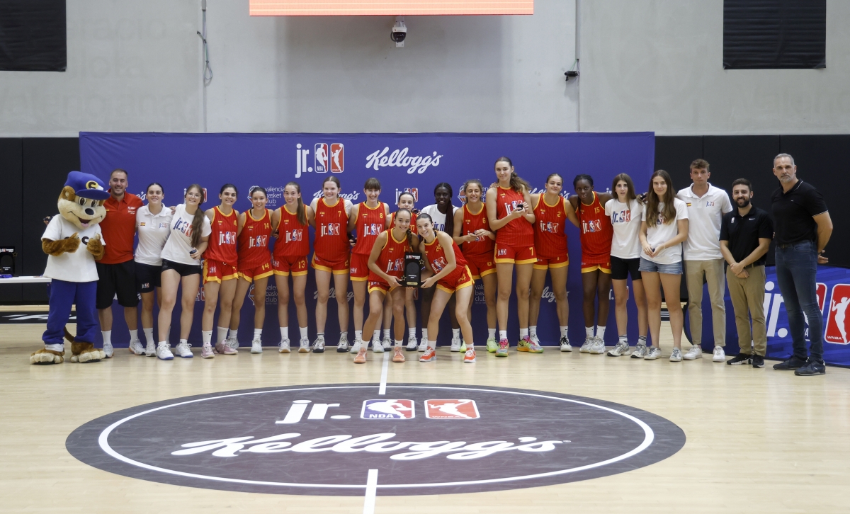 Finaliza en Valencia la tercera edición del Torneo Jr. NBA/Jr. WNBA Presentado por Kellogg’s