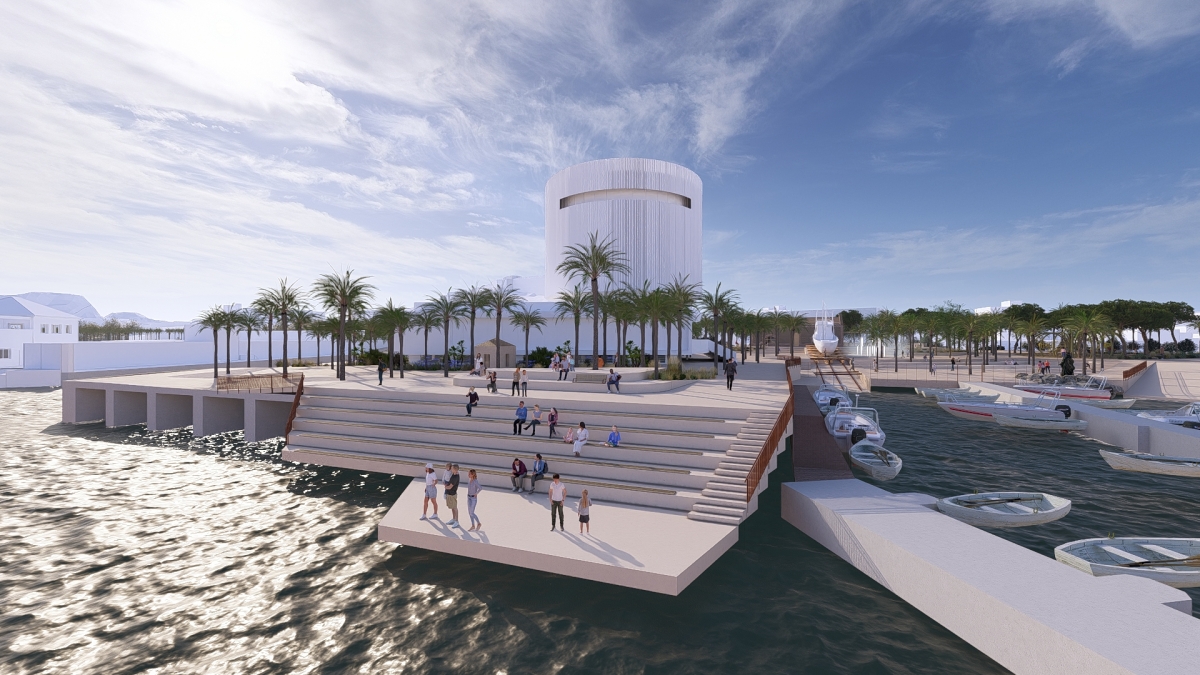 El barrio cartagenero de Santa Lucía mira de nuevo al mar: comienza la transformación de su fachada marítima