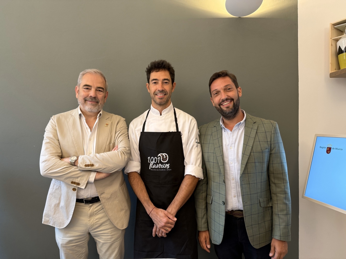 La Región conquista el corazón de Roma con sus '1.001 Sabores' y la cocina del chef murciano con estrella Michelin Juan Guillamón