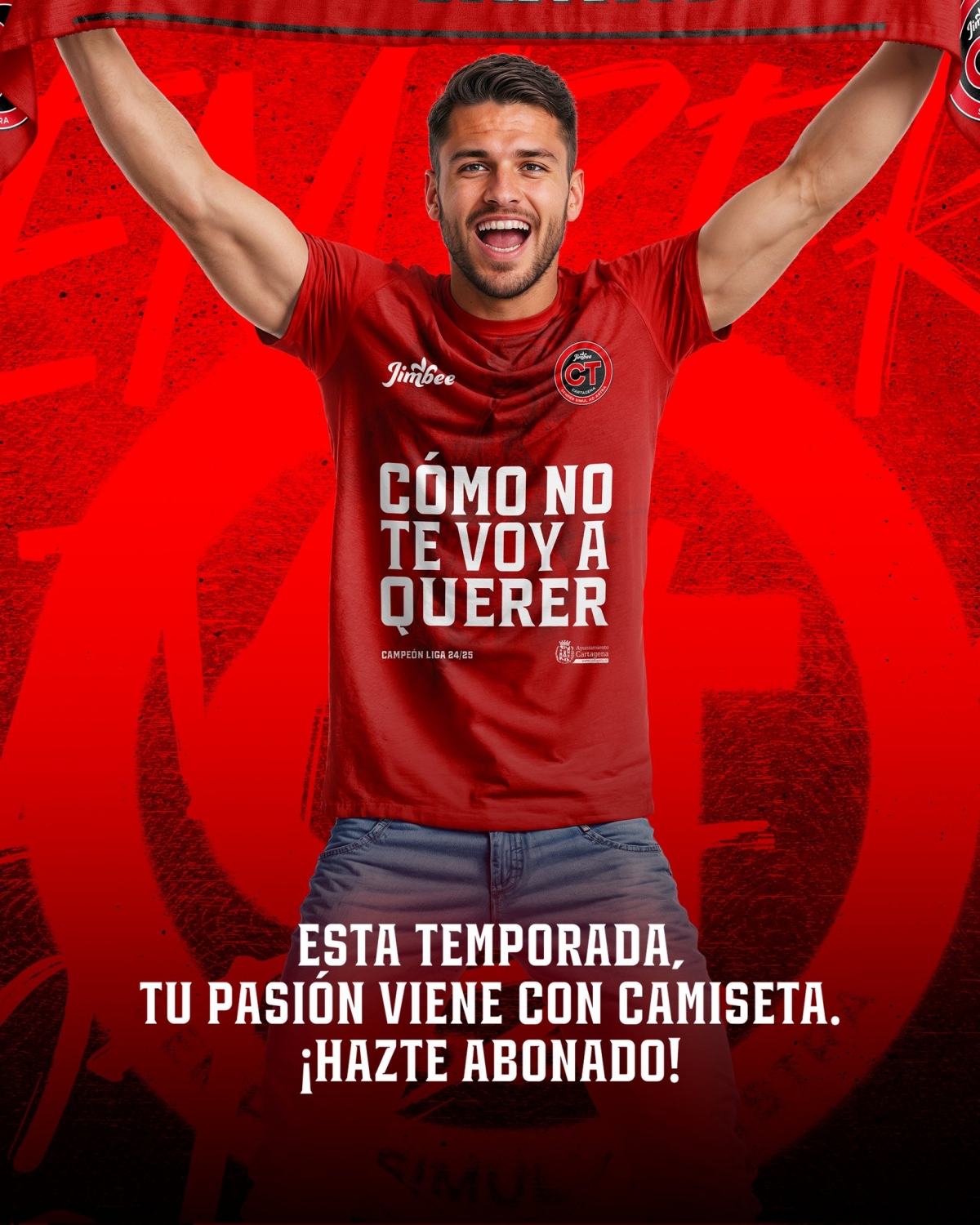El Jimbee vende sus abonos desde 105 euros en tarifa general y regala la camiseta de los campeones