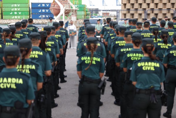 La provincia de Alicante acoge a 168 guardias civiles en prácticas 