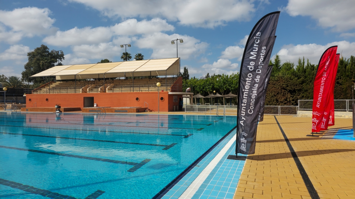 La piscina de Sangonera la Seca reabre este miércoles para escuelas de verano y público en general